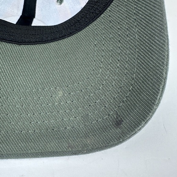 Webelos Hat Cap Fitted M/L Green Red Plaid Crest Mens Outdoor Boy Scouts - Picture 7 of 8